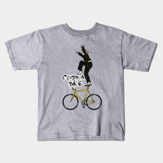 Cobra Bike (Black version) Kids T-Shirt by p3p3ncil